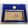 Image 4 : 1996 Canada's $2 proof coin & bank note set