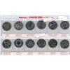 Image 1 : Canada 1999 millennium set of 12 uncirculated coins