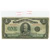 Image 1 : Canada 1923 $1.00 bank note black seal on front