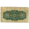 Image 2 : Canada 1900 25 cent bank note