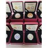 Image 3 : Set of 12 2018 $5.00 fine silver 'Birthstones' 99.99% pure silver coins