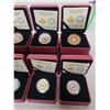 Image 4 : Set of 12 2018 $5.00 fine silver 'Birthstones' 99.99% pure silver coins