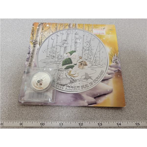 2016 $25 for $25 fine silver Elf coin
