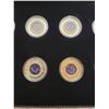 Image 4 : 2019 12 coin fine silver $5 coin set - Zodiac Series 99.99% silver