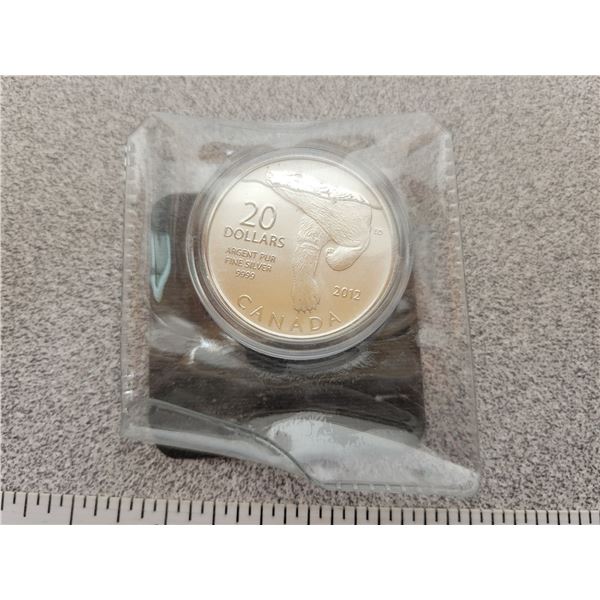 Polar Bear 2014 fine silver coin