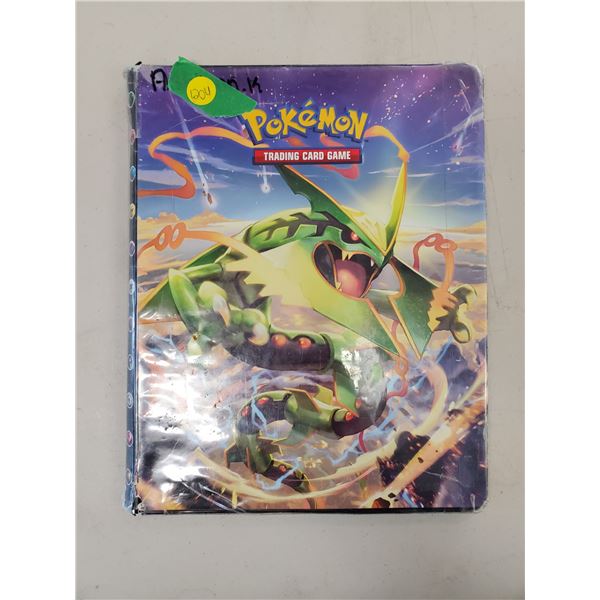 Pokemon cards in binder 1st series