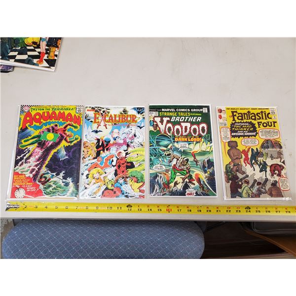 4 comics Marvel Fantastic 4 (silver age)