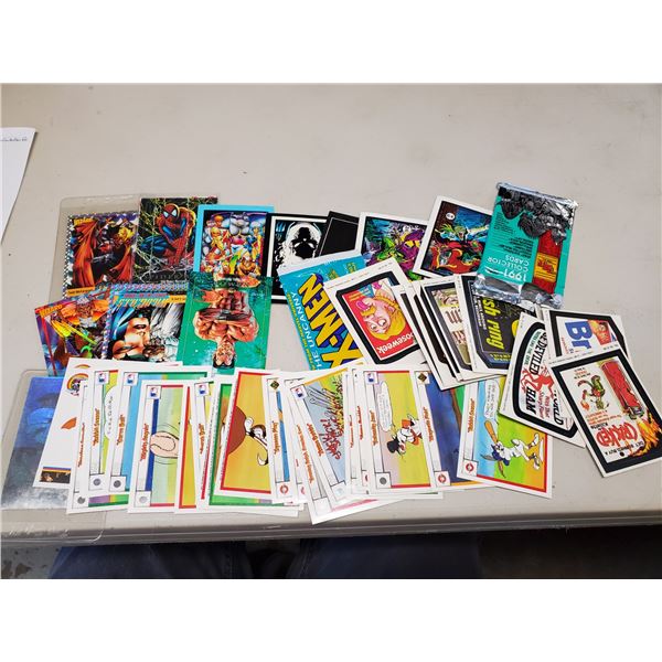 marvel cards & assorted cards