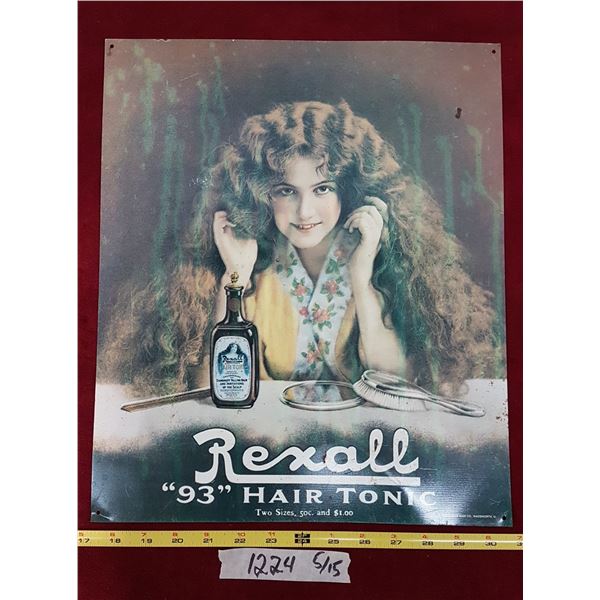Rexall Hair Tonic Tin