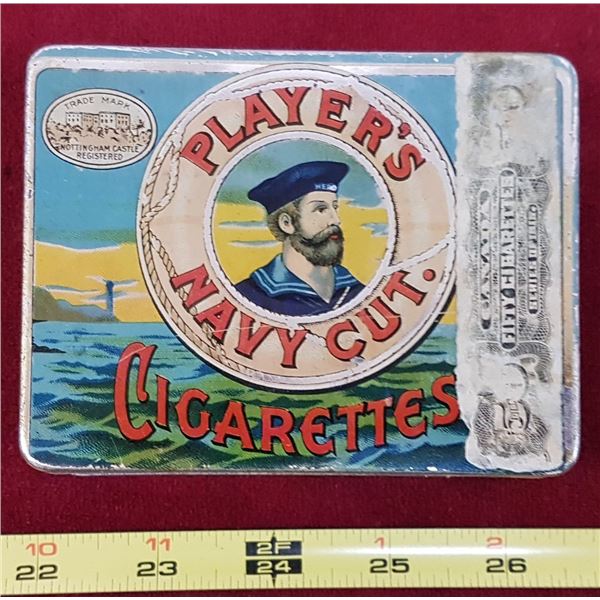 Players Cigarette Tin