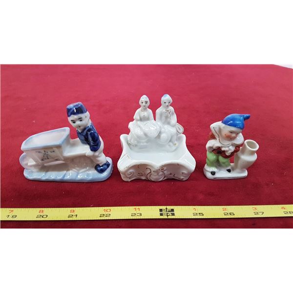 3 Occupied Japan Figurines