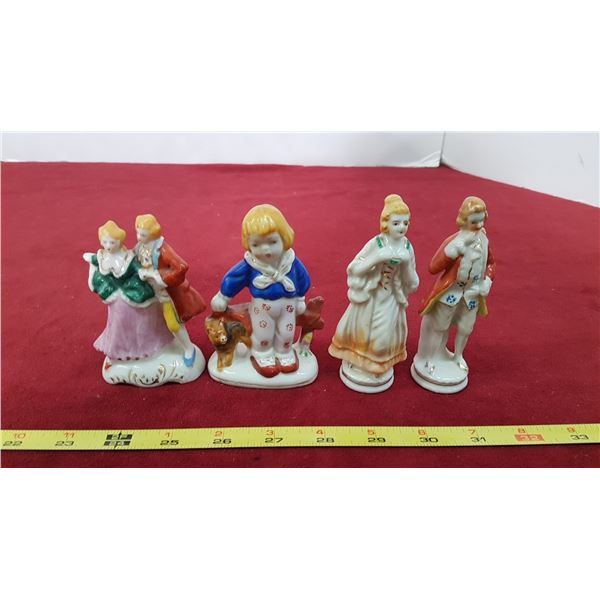 4 Occupied Japan Figurines