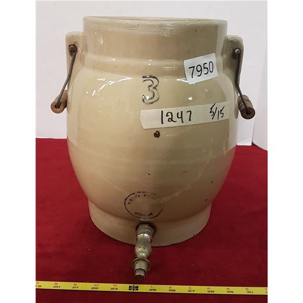 No 3. Crock With Handles and Spout