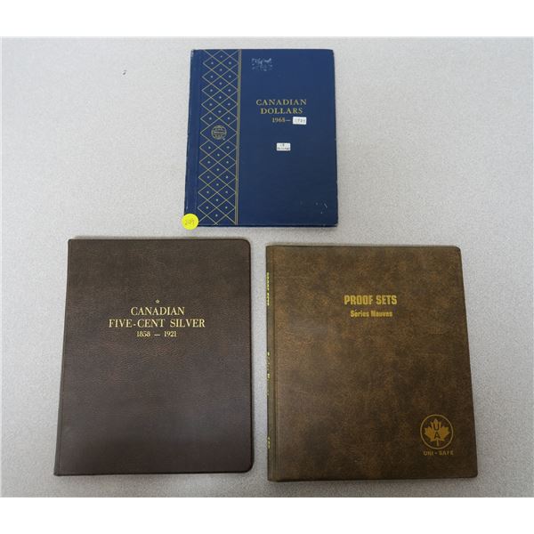 3 X Empty collector Coin Cases