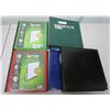 Image 1 : 5 Empty Coin Collecting Binders