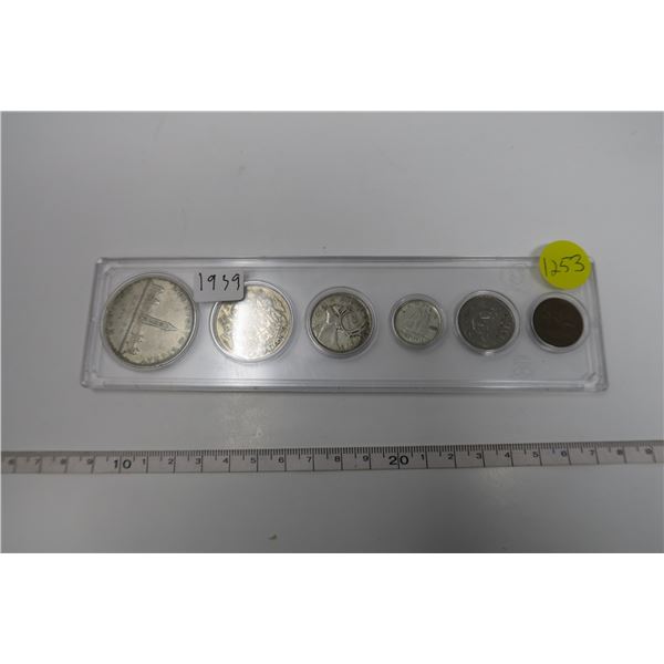 1939 Canadian Coin Set 6 Piece