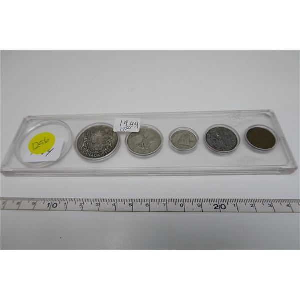 1944 Canadian Coin Set 5 Piece