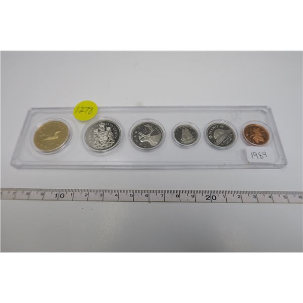 1989 Canadian Coin Set 6 Piece