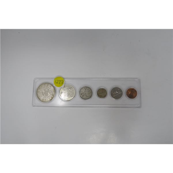 1964 Canadian Coin Set 6 Piece