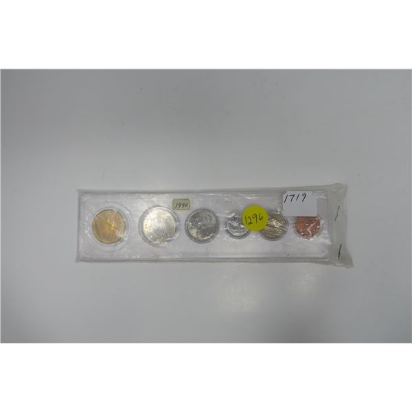1990  Canadian Coin Set 6 Piece