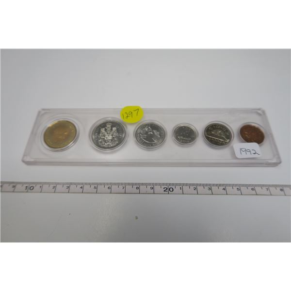 1992  Canadian Coin Set 6 Piece