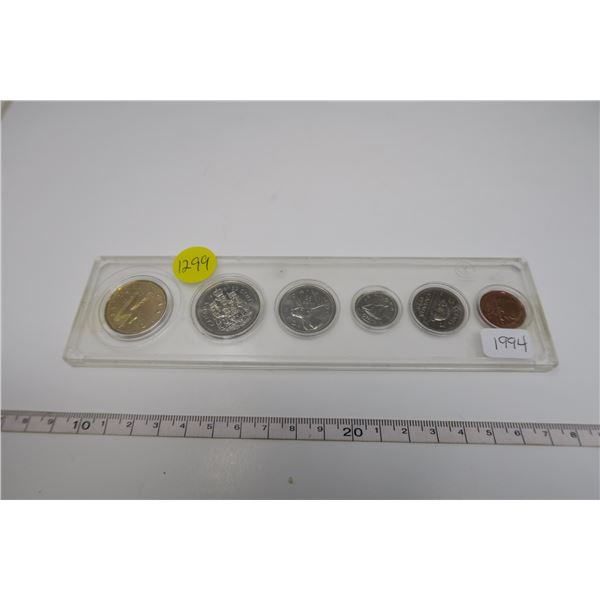 1994  Canadian Coin Set 6 Piece