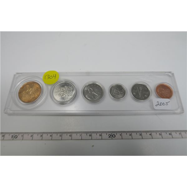 2005  Canadian Coin Set 6 Piece