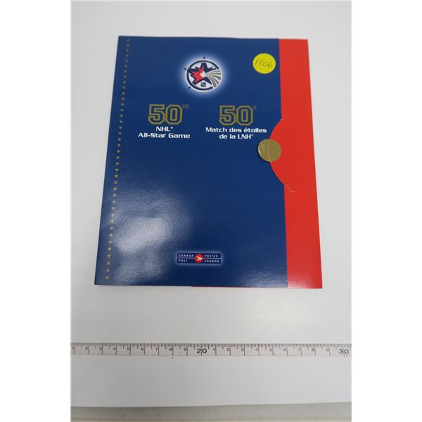 50th NHL All-Stars Canadian Stamp Set 2000