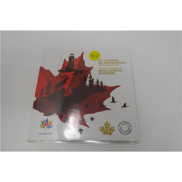 My Canada, My Inspiration 2017 Coin 5 Piece