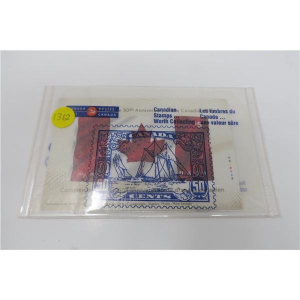 Canadian Flag 50th Anniversary Collectors Stamp Set