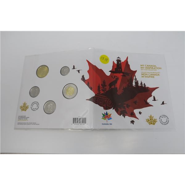 My Canada, My Inspiration 2017 Coin 5 Piece