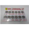 Image 1 : 2000 Millenium Quarters Collectors Set 12 Piece