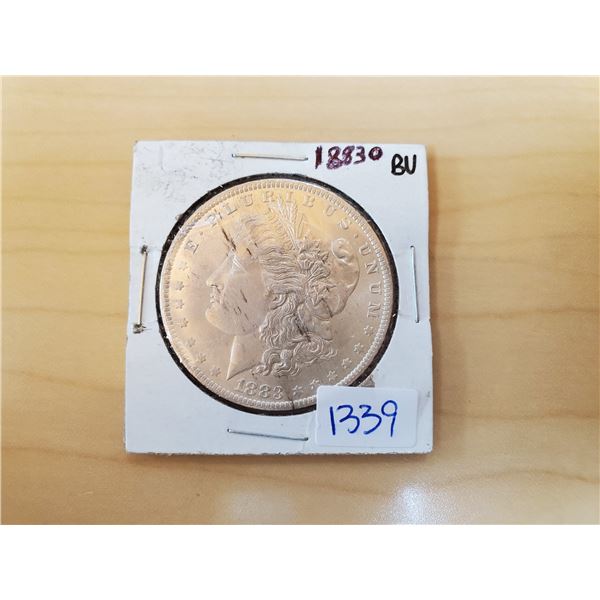 1883O morgan dollar
