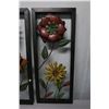 Image 2 : Hanging Flower Art Décor X2  12.5"X31"