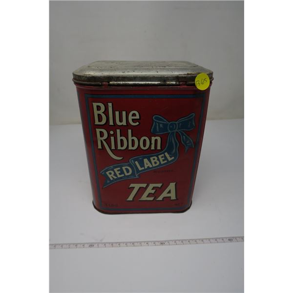 Blue Ribbon Red Label Tea Tin Large