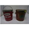 Image 1 : 2 X Burns Lard Tins