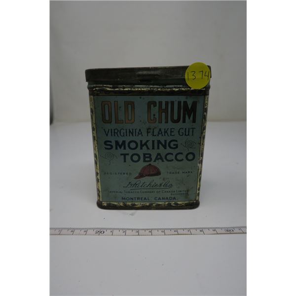 Tobacco Tin Old Chum