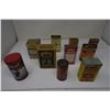 Image 1 : 10 X Household Tins and Antique Kitchen Items