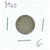 Image 1 : 1900 Canadian Silver 10 Cent Coin (G)