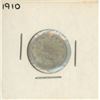 Image 1 : 1910 Canadian Silver 10 Cent Coin