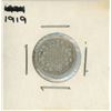 Image 1 : 1919 Canadian Silver 10 Cent Coin
