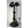 Image 1 : 19th Century Deer & Palm Tree Sculpture  #1755815