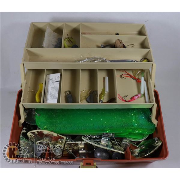 FULL BOX OF FISHING TACKLE