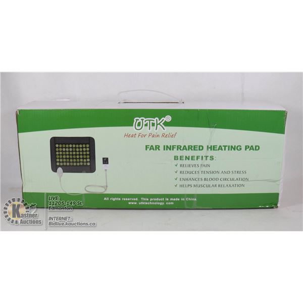 NEW FAR INFRARED HEATING PAD