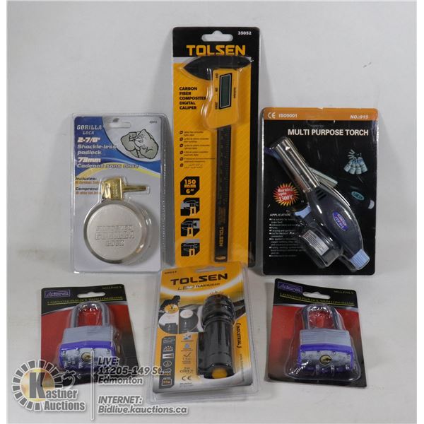 SEALED ITEMS (2) LAMINATED PADLOCKS