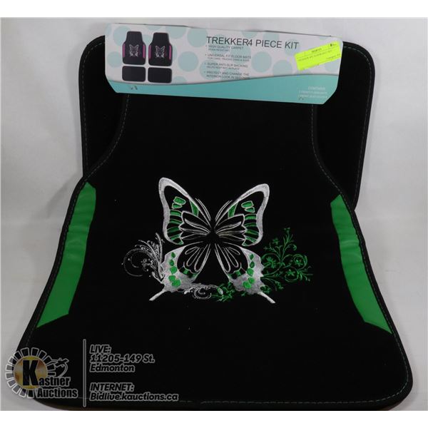 TREKKER 4PC FLOOR MAT SET