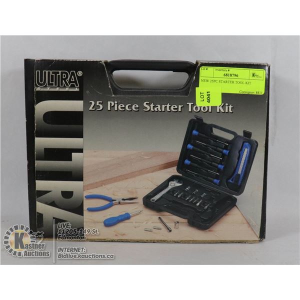 NEW 25PC STARTER TOOL KIT