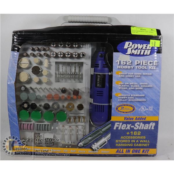 NEW POWERSMITH 162PC HOBBY TOOL KIT