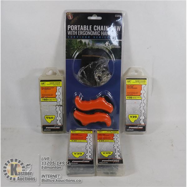 NEW ITEMS PORTABLE CHAIN SAW