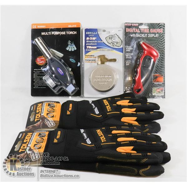 NEW ITEMS (2) MECHANIC GLOVES